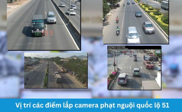 Danh sách các điểm lắp camera phạt nguội QL51 Vũng Tàu (update 2025)
