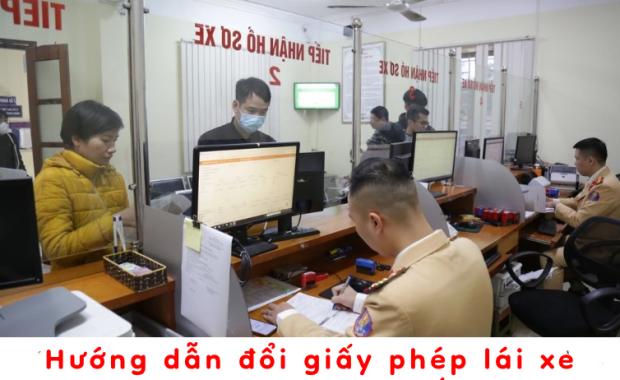 Hướng dẫn cách đăng ký cấp, đổi giấy phép lái xe sau khi Bộ Công An tiếp nhận