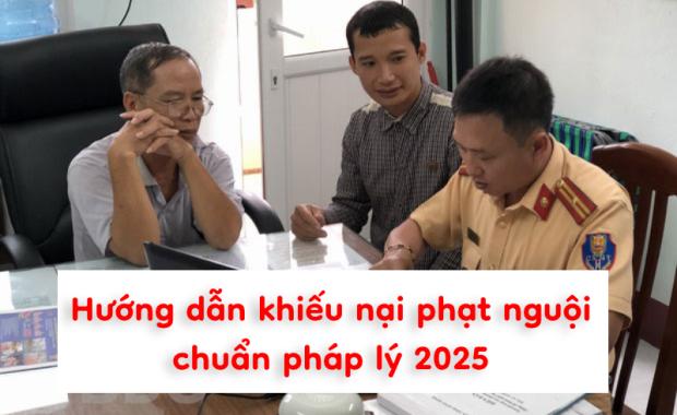 Cách khiếu nại phạt nguội đúng quy định pháp luật 2025